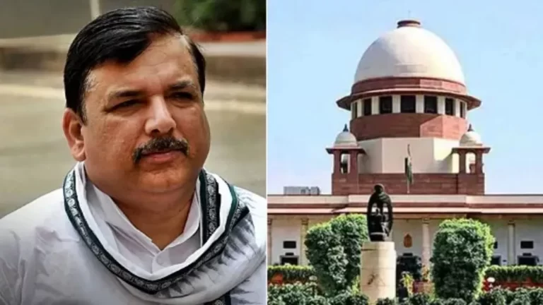 Sanjay Singh who came out of Tihar received a big blow from the Supreme Court